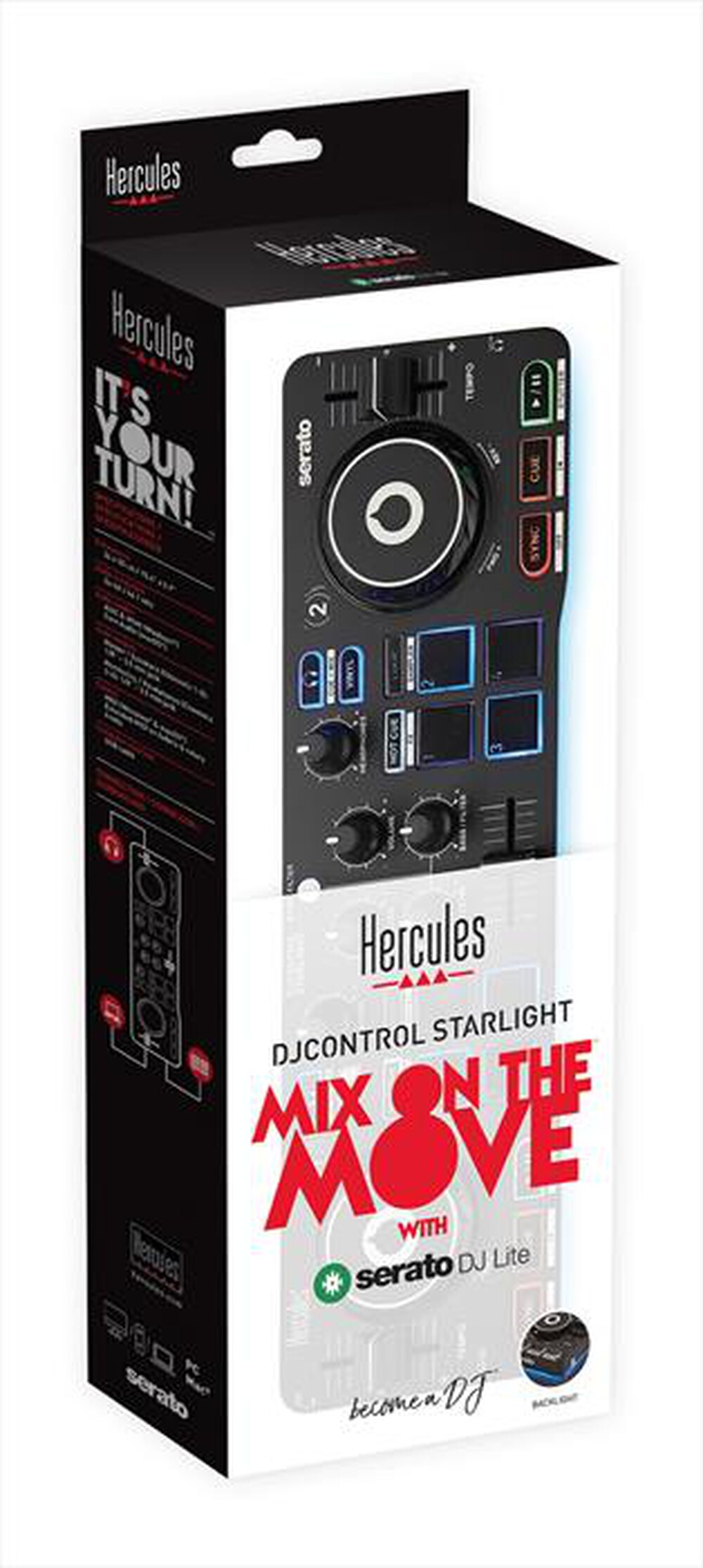 "HERCULES - DJCONTROL STARLIGHT"