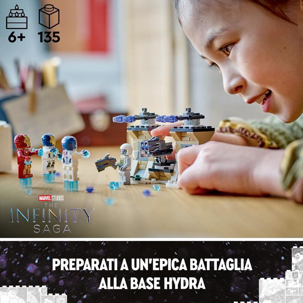 Immagine del prodotto LEGO - Iron Man e Legione di ferro vs Soldato Hydra 76288