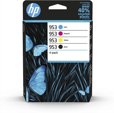 HP - 953 Quadricromia-Nero, ciano, magenta, giallo
