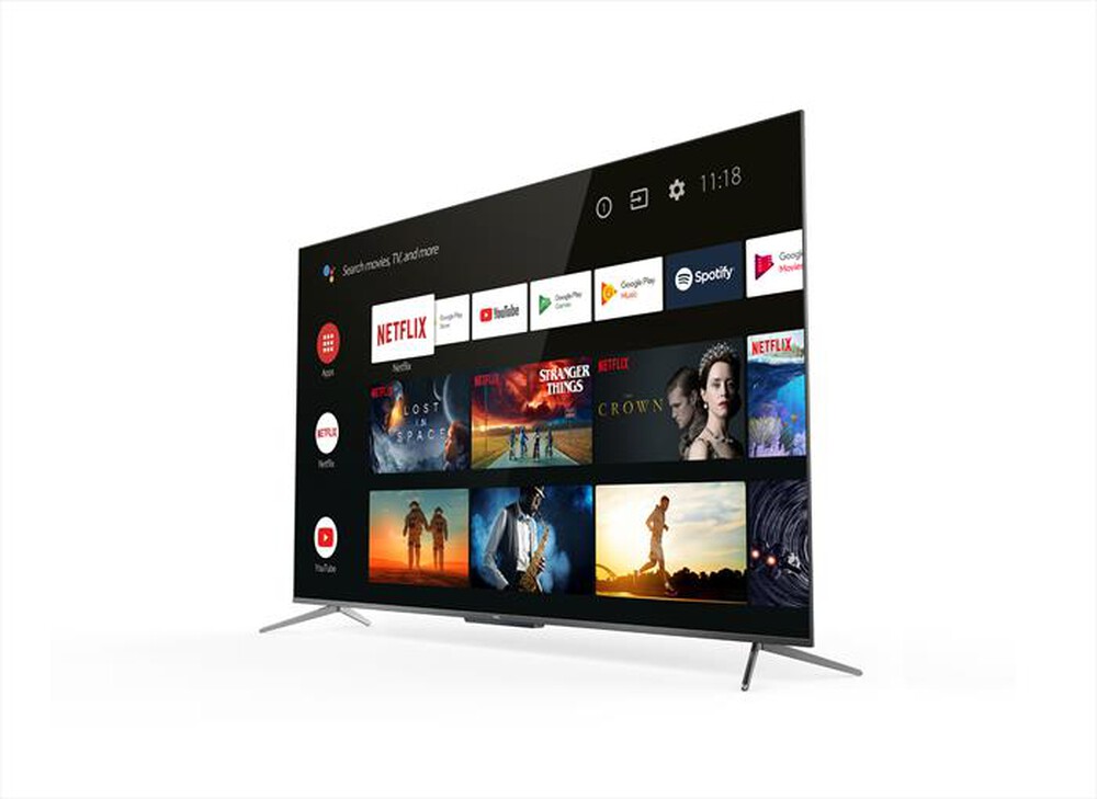 "TCL - 55C715-Alluminio nero spazzolato"