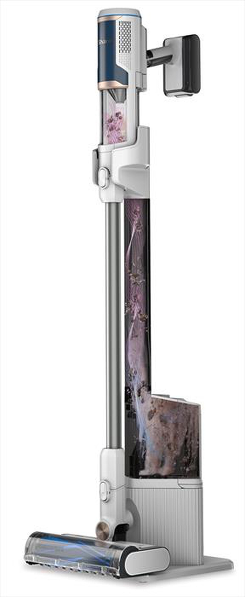 "SHARK - ASPIRAPOLVERE SENZA FILO FLOOR DETECT STICK-Bianco/Blu"