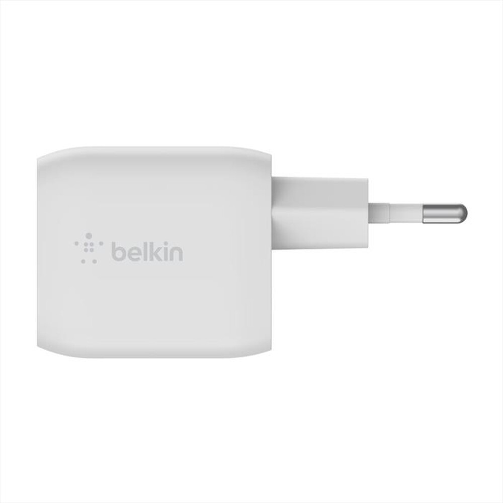 Immagine del prodotto BELKIN - CARICABATTERIA DA PARETE DOPPIO GAN USB-C PPS 45W-Bianco