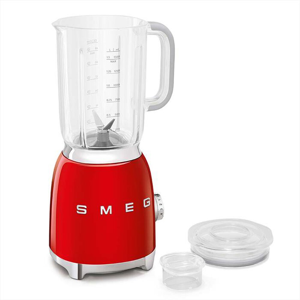 "SMEG - Frullatore da Tavolo 50's Style – BLF01RDEU-rosso"