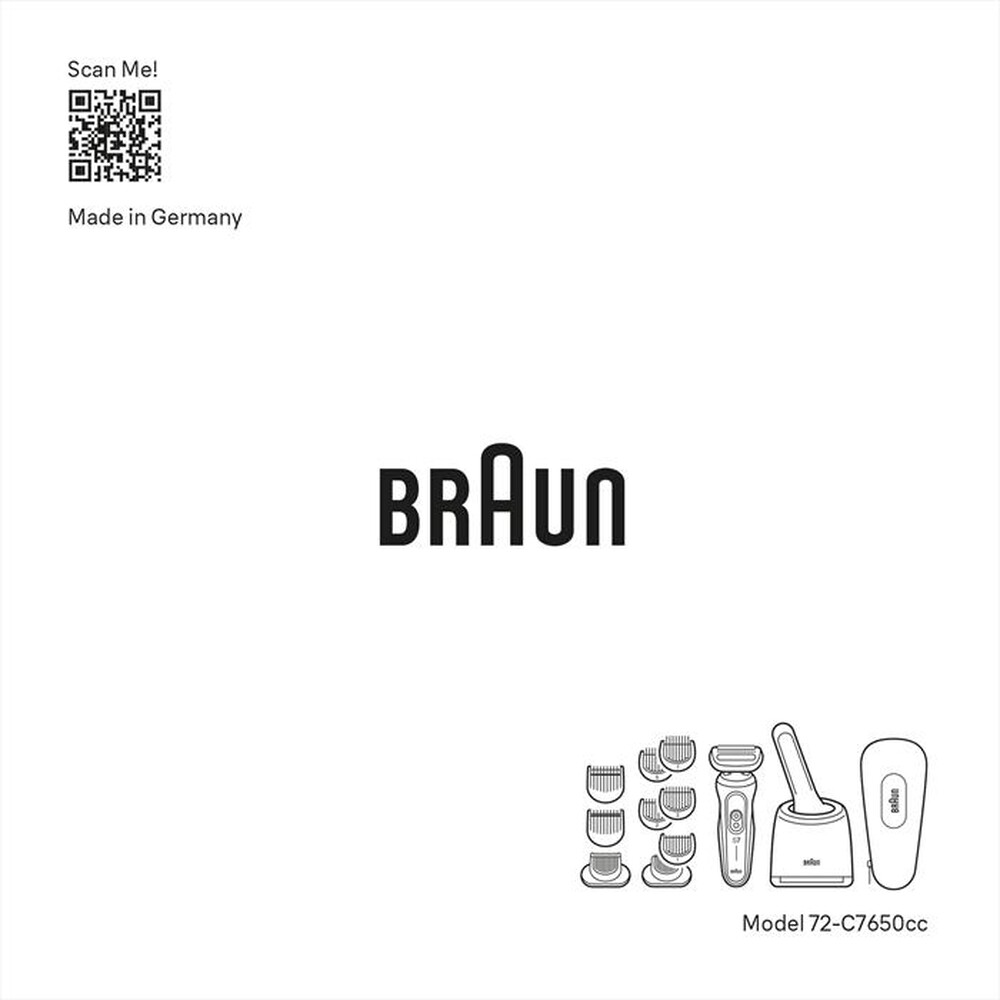 "BRAUN - Rasoio SERIES 7 72-C7650CC-ORO"