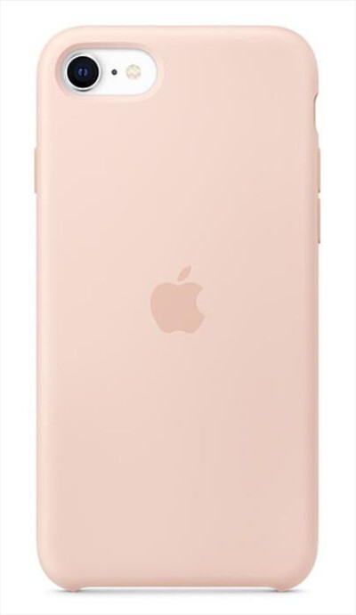 APPLE - Custodia in silicone per iPhone SE 2020-Pink Sand