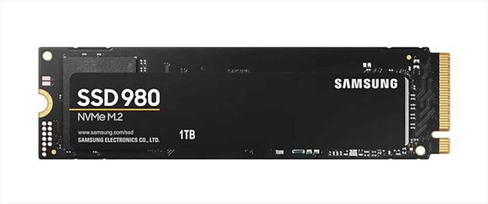 "SAMSUNG - 980 PCIe 3.0 NVMe 1TB Hard disk SSD interno-Nero"