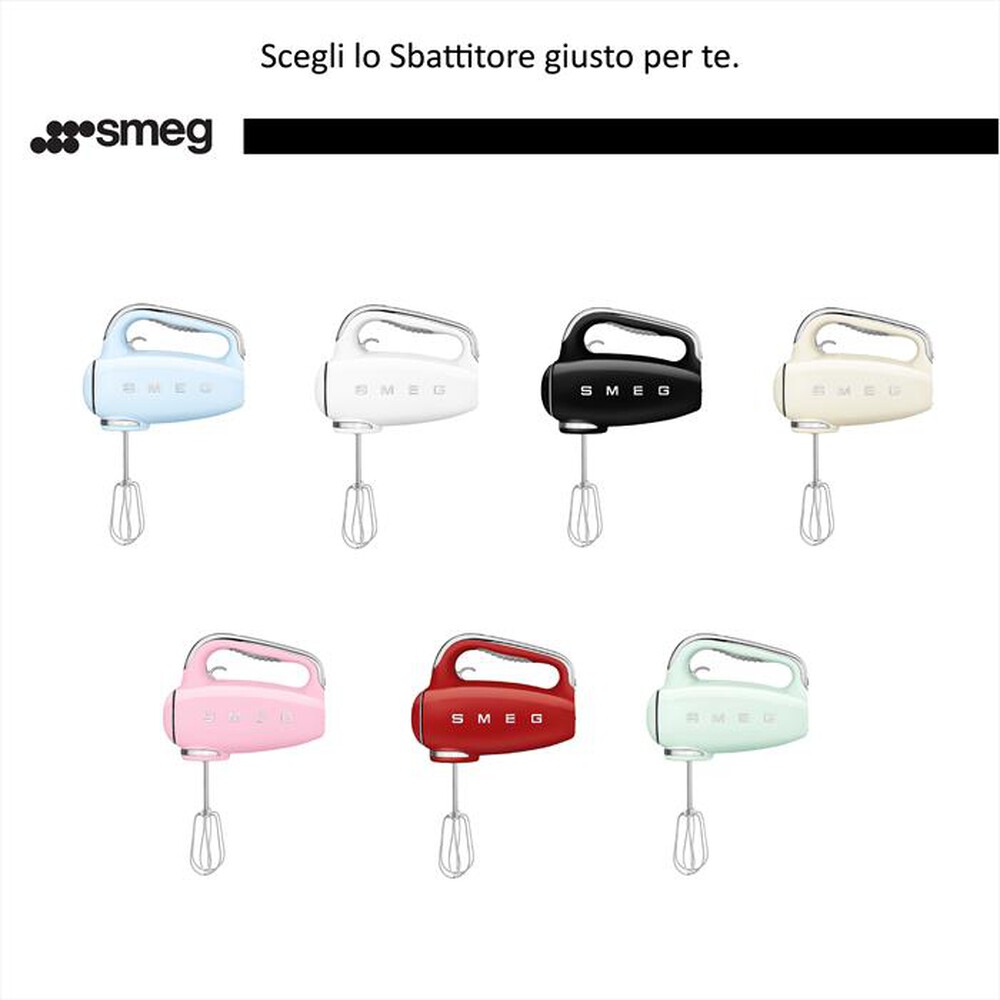 "SMEG - Sbattitore 50's Style – HMF01RDEU-Rosso"
