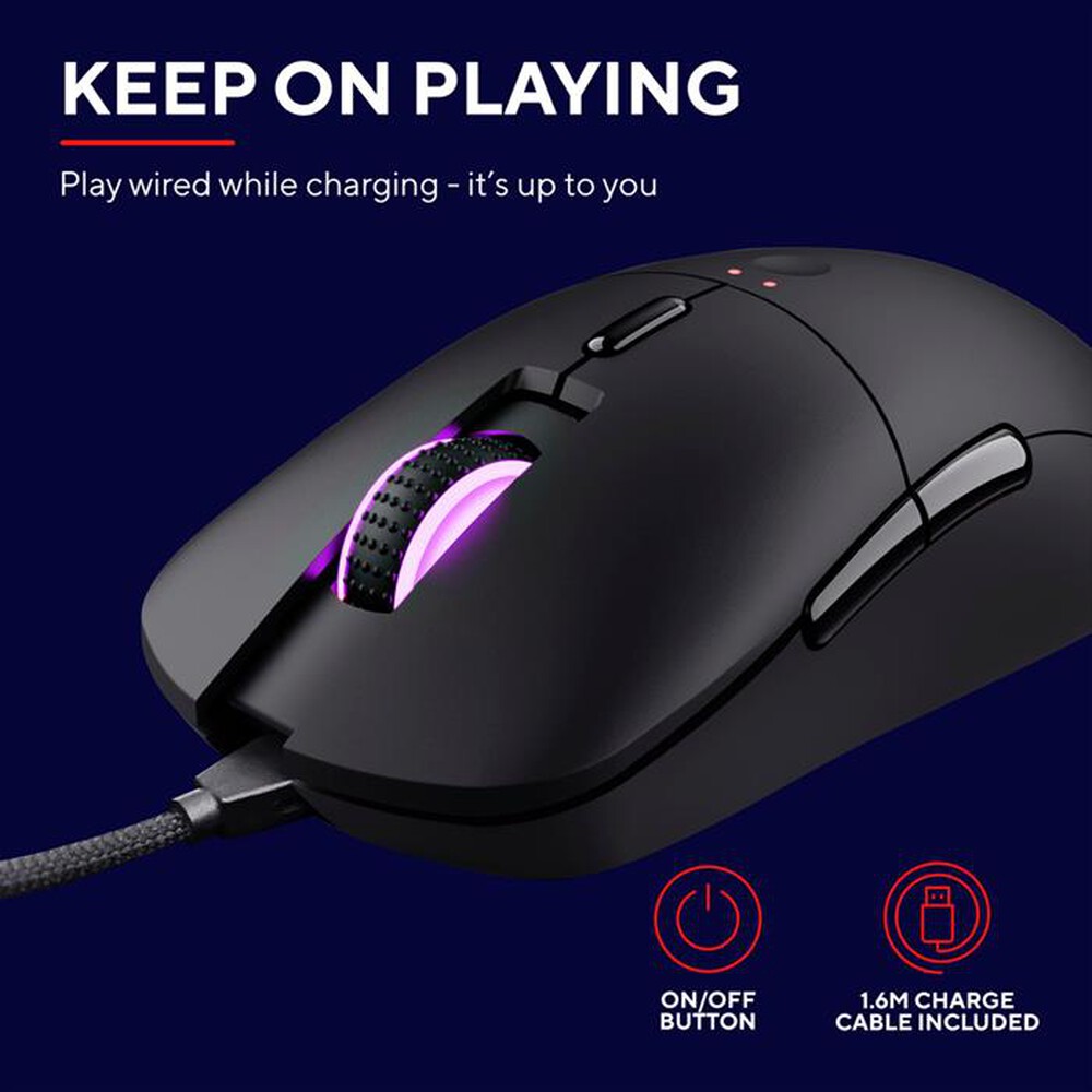 "TRUST - GXT980 REDEX WIRELESS MOUSE-Black"