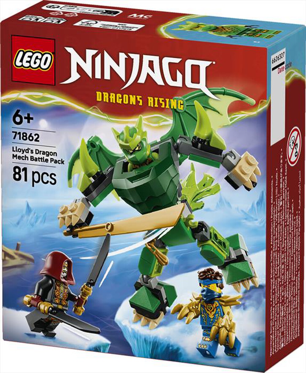 Immagine del prodotto LEGO - NINJAGO Battle Pack Mech Drago di Lloyd - 71862