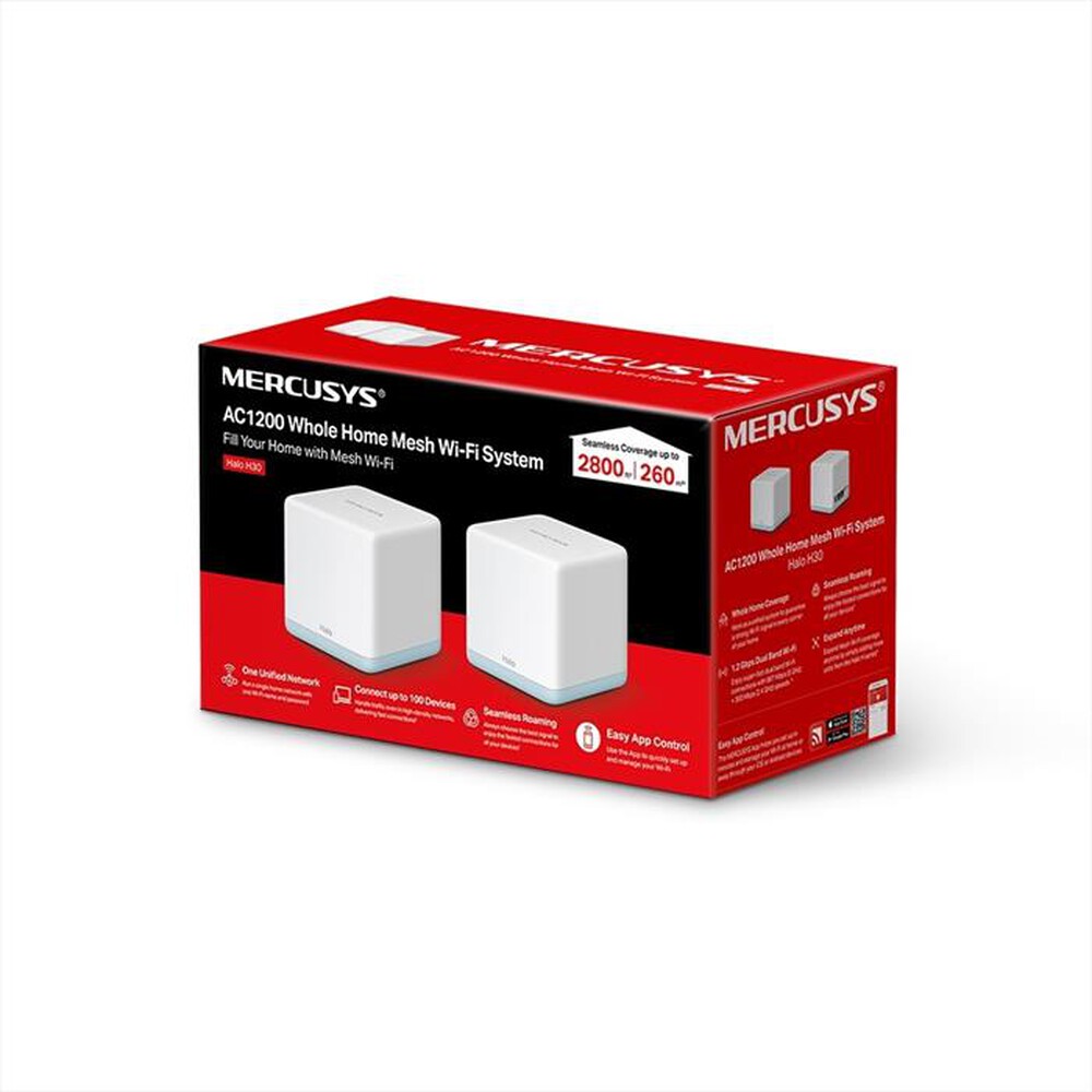 Immagine del prodotto MERCUSYS - Sistema Mesh Wi-Fi AC1200