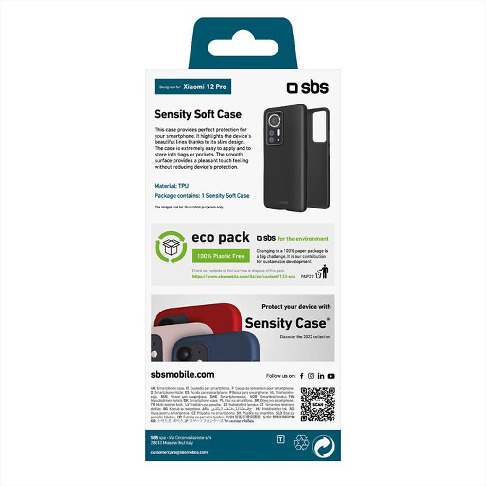 Immagine del prodotto SBS - TESENSXIMI12PK-Nero