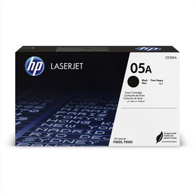 HP - CARTUCCIA TONER ORIGINALE NERO LASERJET 05A-Nero