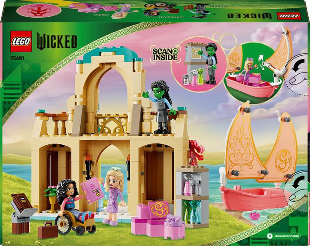 "LEGO - WICKED Glinda, Elphaba e Nessarose all’Unive-75681"