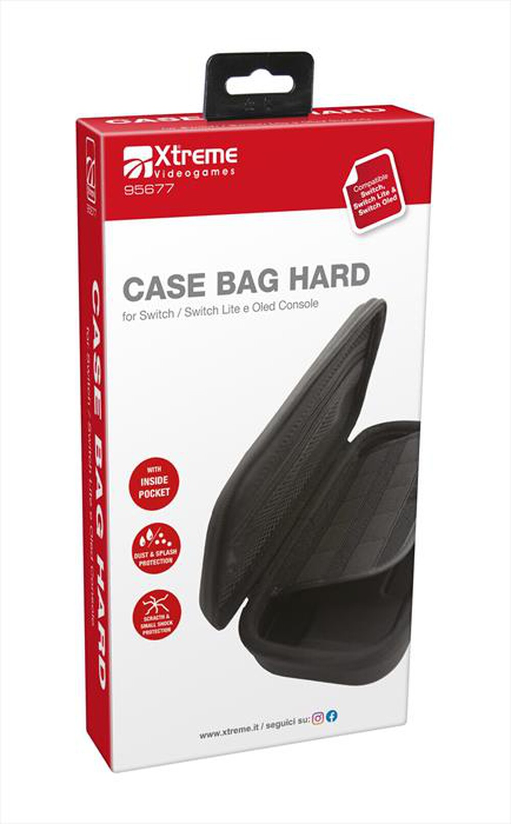 Immagine del prodotto XTREME - cover semi rigida for switch - 95677-NERO