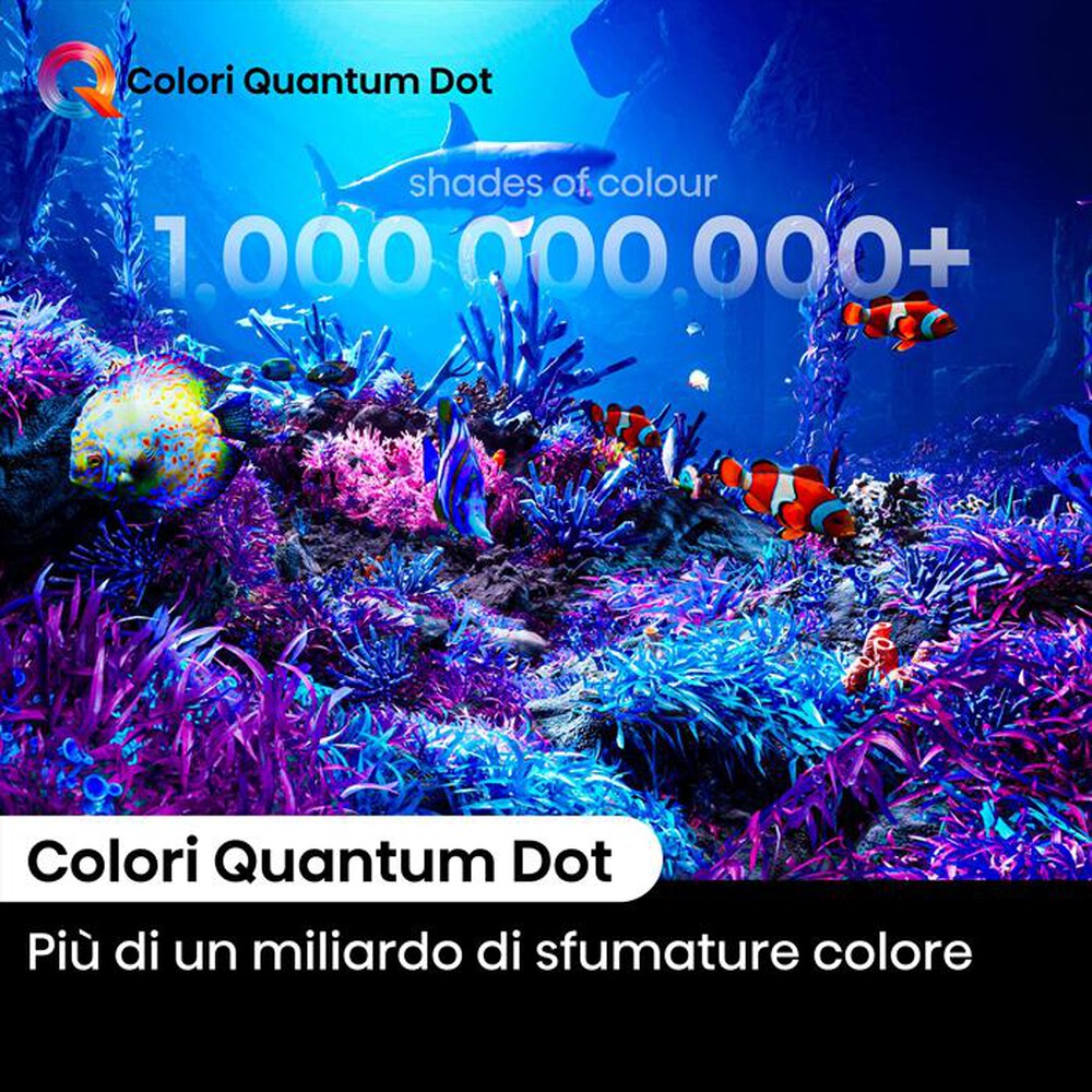 "HISENSE - Smart TV Q-LED UHD 4K 100\" 100E7NQ PRO-NERO"