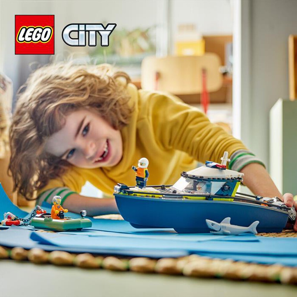 Immagine del prodotto LEGO - CITY POLICE Inseguimento motoscafo Polizia 60456