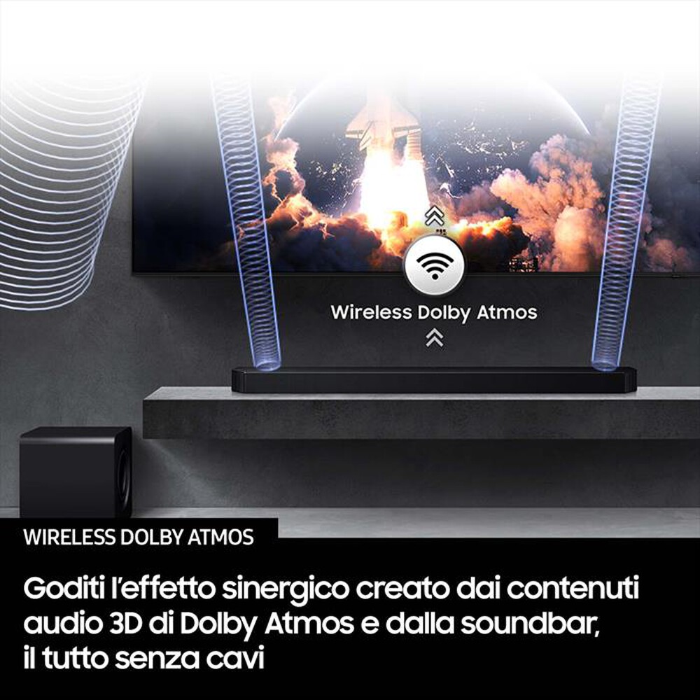 Immagine del prodotto SAMSUNG - Soundbar HW-Q800F/ZF-Black