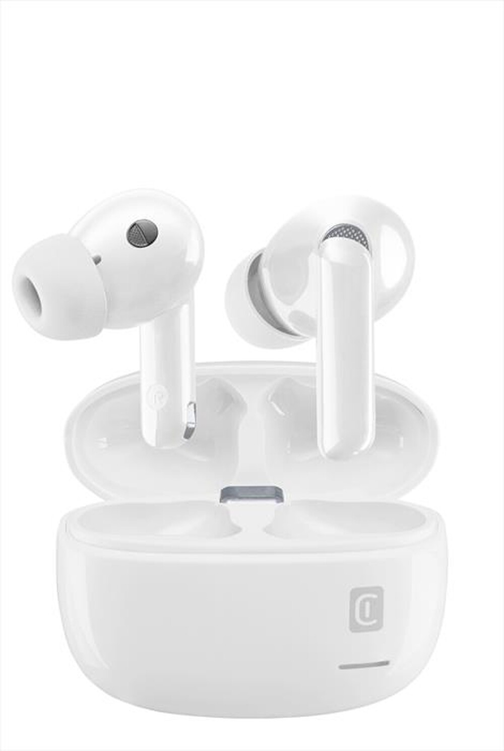 "CELLULARLINE - Auricolare bluetooth BTECLIPSETWSW-Bianco"