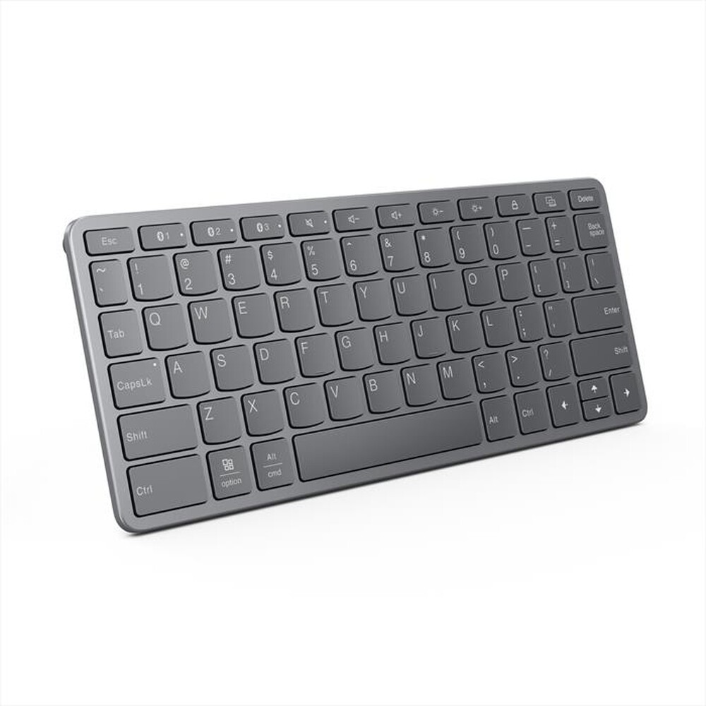 "LENOVO - Tastiera MULTI-DEVICE WIRELESS KB(UK-IT)-Grigio"