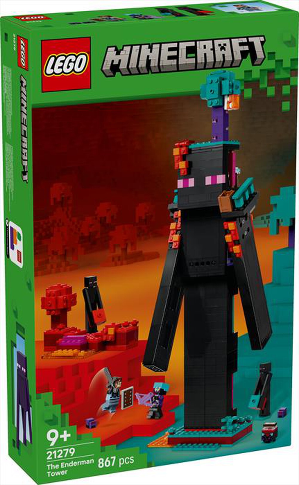 "LEGO - MINECRAFT La Torre dell’Enderman - 21279"