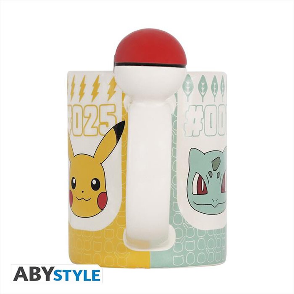 Immagine del prodotto ABYSSE - POKEMON MUG Manico 3D POK&Eacute;BALL-multicolore