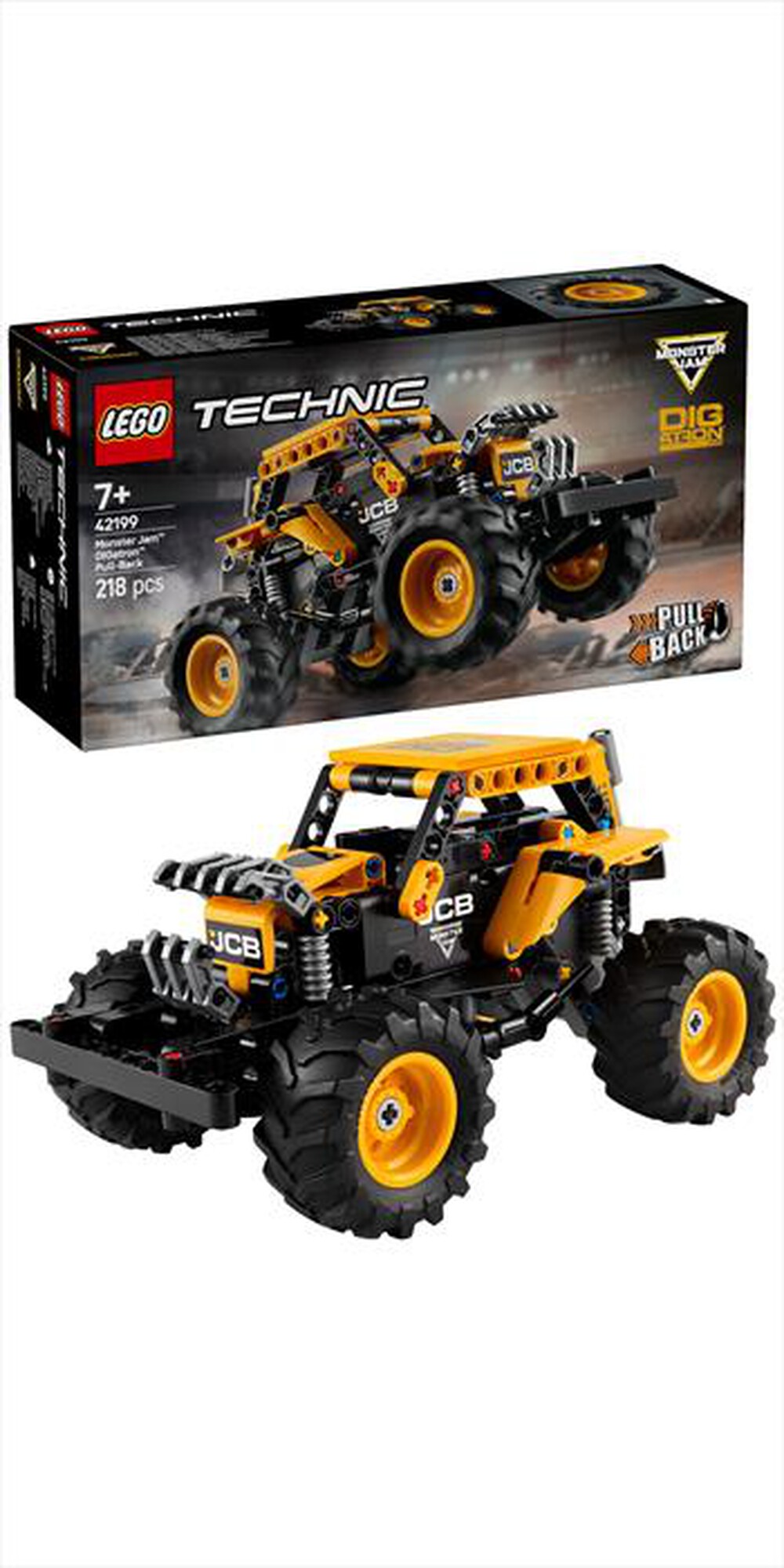 Immagine del prodotto LEGO - TECHNIC Pull-back Monster Jam™ DIGatron™ 42199