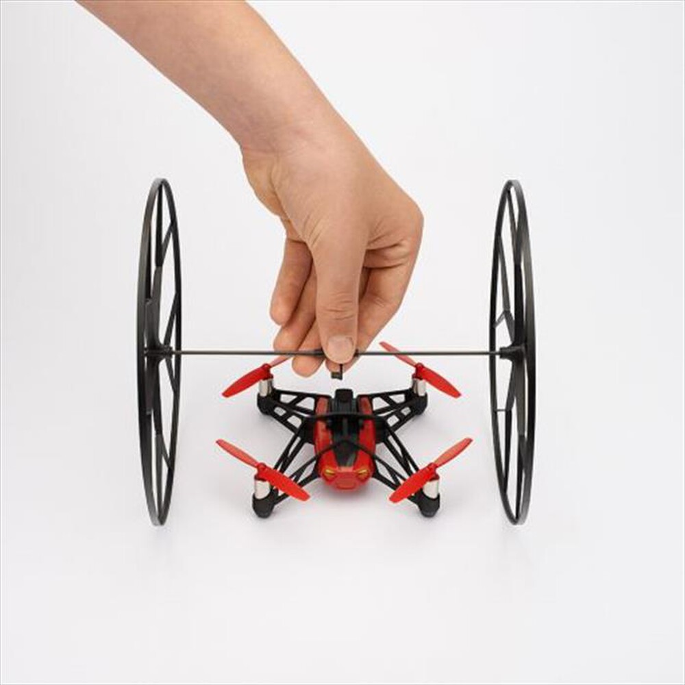 "PARROT - Minidrones - Rolling Spider-Red/black"