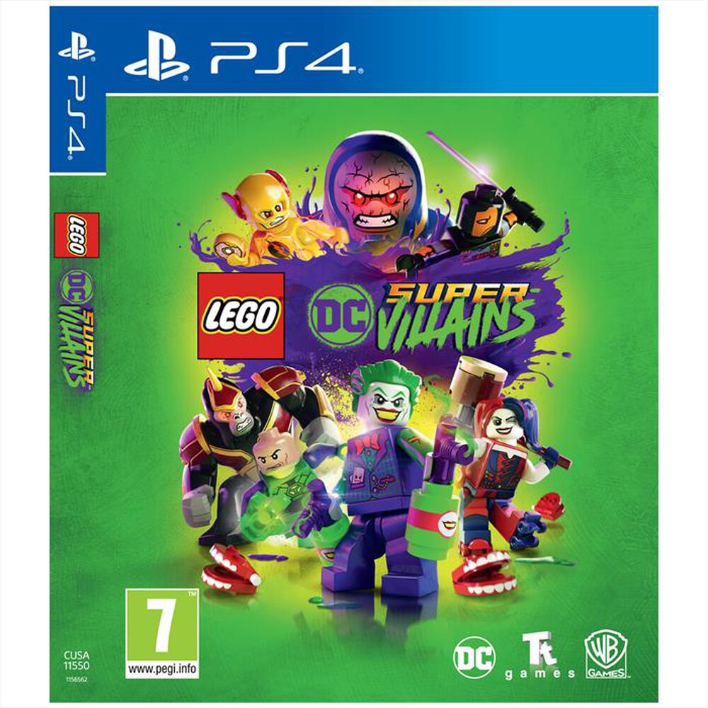 "WARNER GAMES - LEGO DC SUPER VILLAINS PS4"