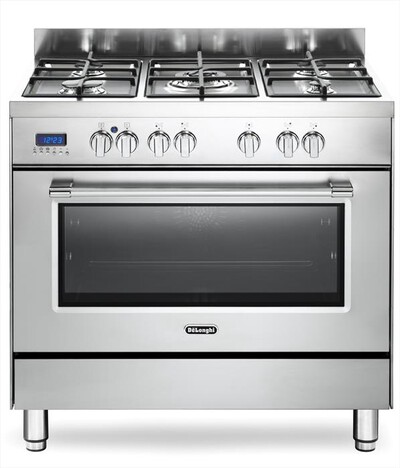 DE LONGHI - Cucina a gas PRO 96 MX ED Classe A-Inox