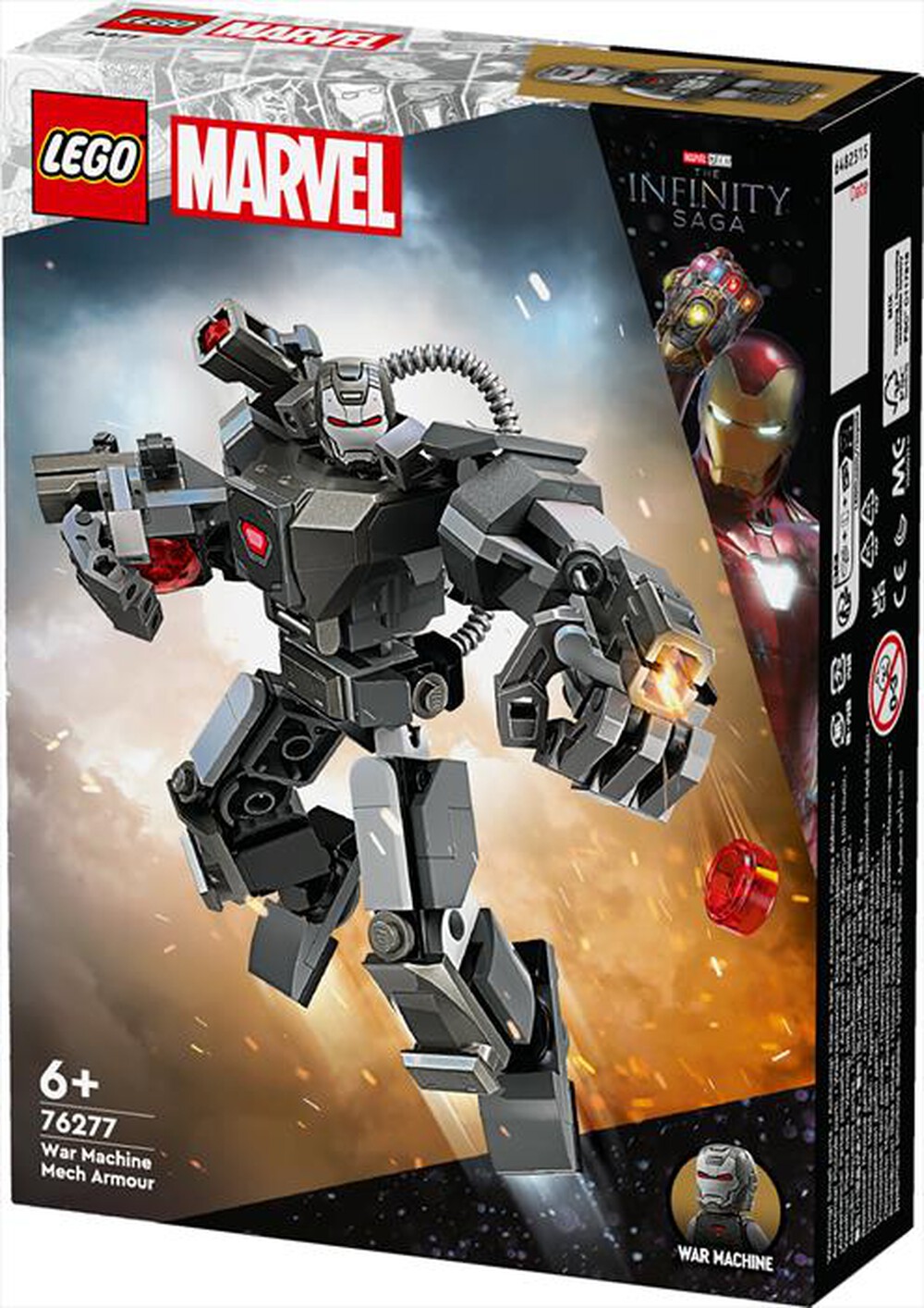 Immagine del prodotto LEGO - SUPER HEROES MARVEL Mech di War Machine 76277