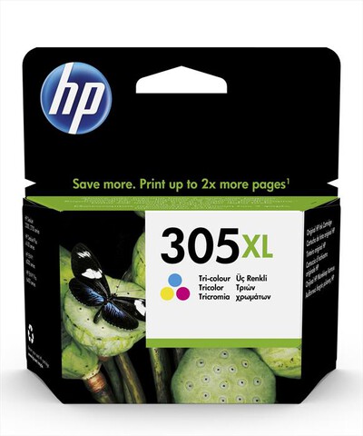 HP - HP INK 305XL - Tricromia, Alta Capacità