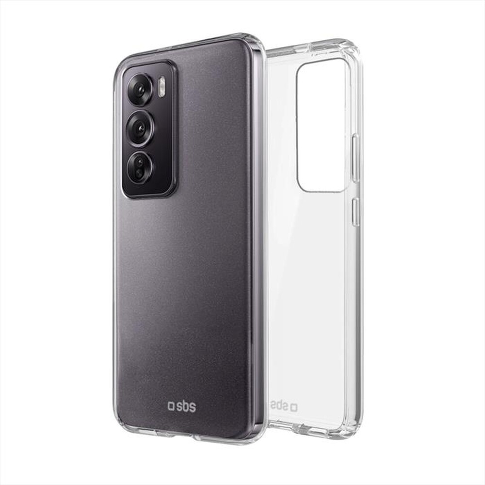 "SBS - Cover Skinny TESKINOPR12PT per Oppo Reno 12 Pro-Trasparente"