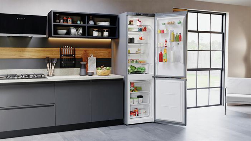"HOTPOINT ARISTON - Frigorifero combinato HAFC9 TA23SX O3 Classe D"