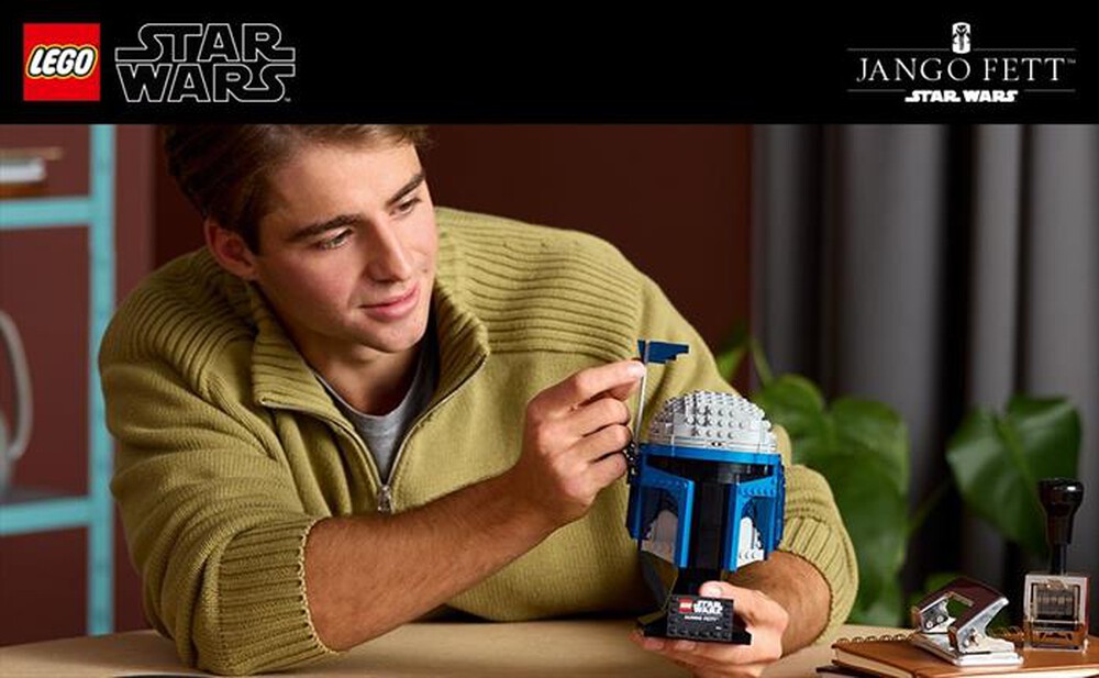 "LEGO - STAR WARS Casco di Jango Fett - 75408"