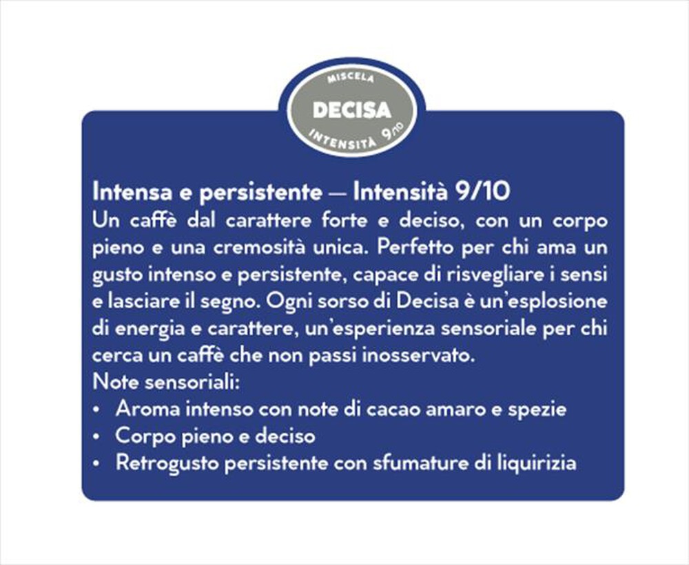 Immagine del prodotto CAFFE BORBONE - MISCELA DECISA Confezione 200 pz - Comp. Nespresso
