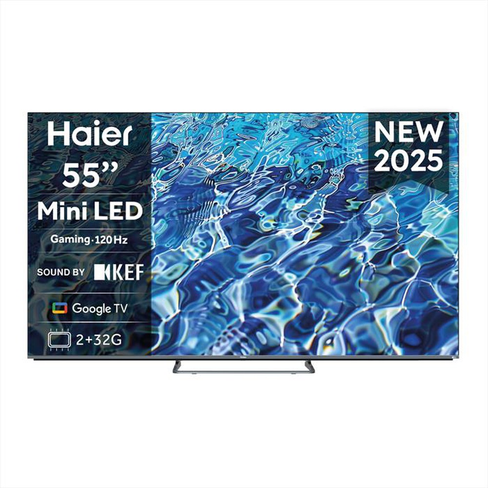 Immagine del prodotto HAIER - Smart TV MINI LED UHD 4K 55" H55M80FUX-Nero