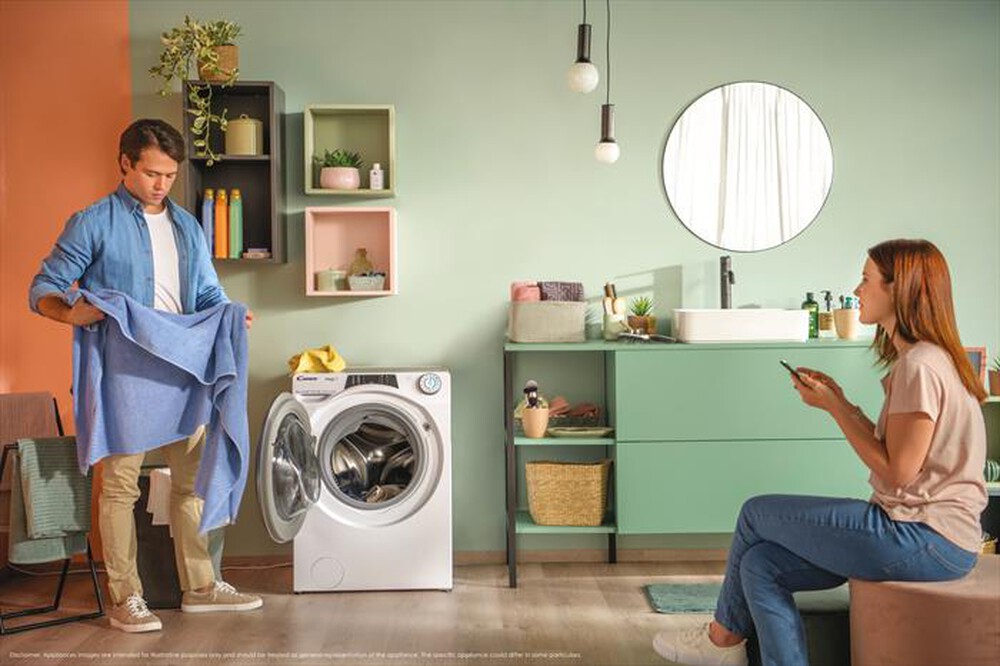 "CANDY - Lavatrice RP6106BWMR8S 10 Kg Classe A-Bianco"