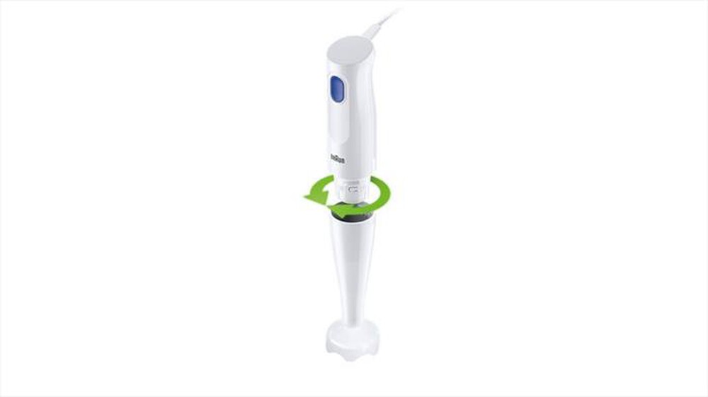 Immagine del prodotto BRAUN - Frullatore a immersione Minipimer MQ10.001P-Bianco
