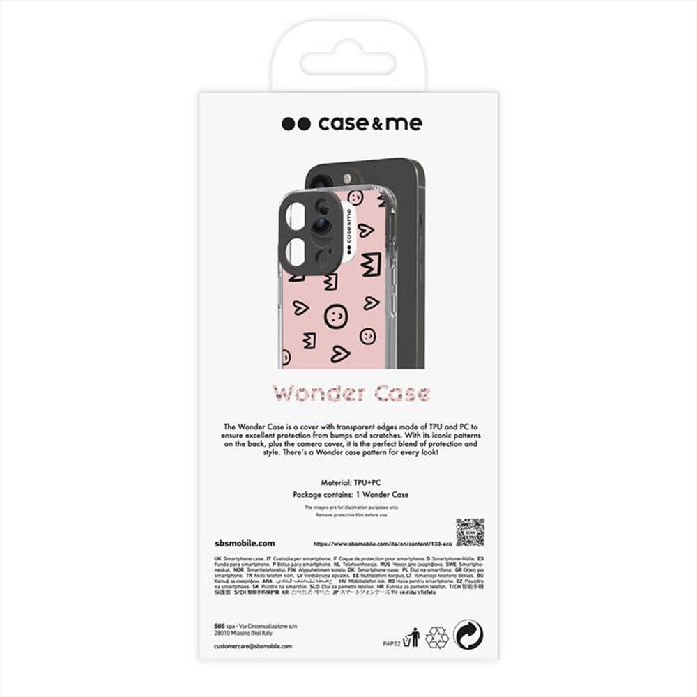 Immagine del prodotto SBS - Cover camera CMCOVCAMIP1467PPQ iPhone 14 Pro Max-Pink Queen