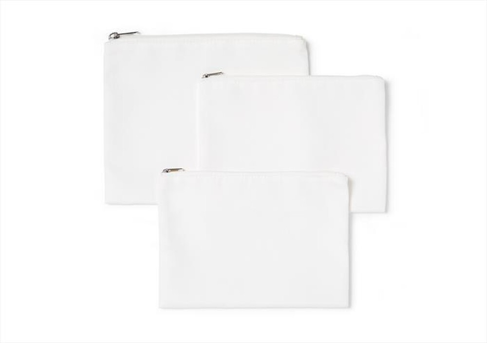 Immagine del prodotto CRICUT - Set 3 borse personalizzabili in lino-Bianco