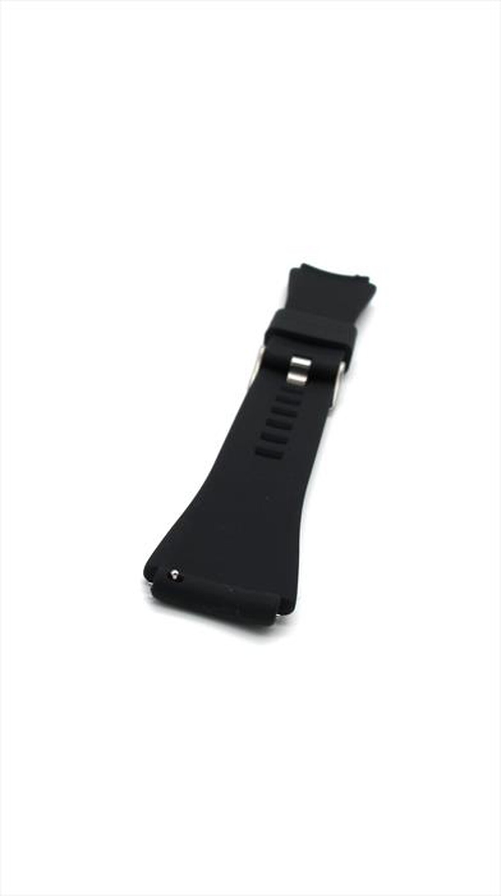 "AAAMAZE - CINTURINO IN SILICONE NERO 22MM-Nero"