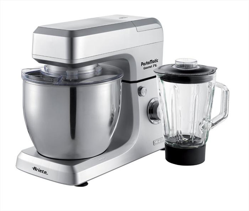 "ARIETE - Pastamatic Gourmet 7l - 1598/1-Grigio e Acciaio"