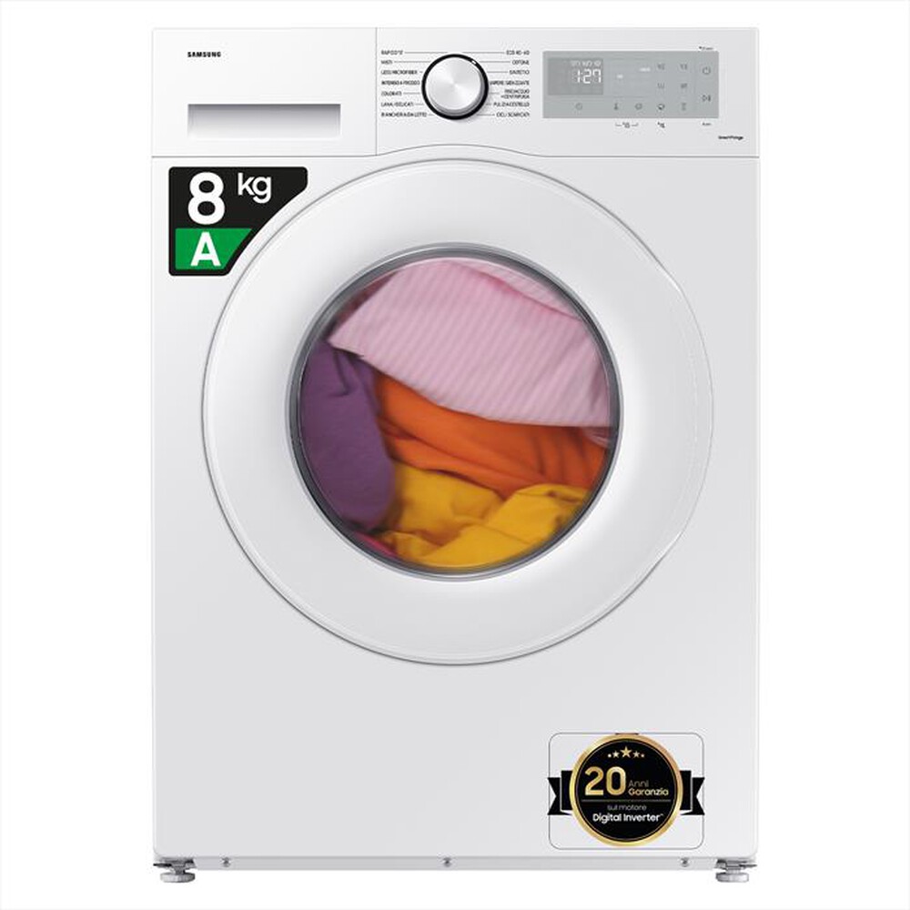 Immagine del prodotto SAMSUNG - Lavatrice WW80CGC04DTHET 8Kg Classe A-bianco