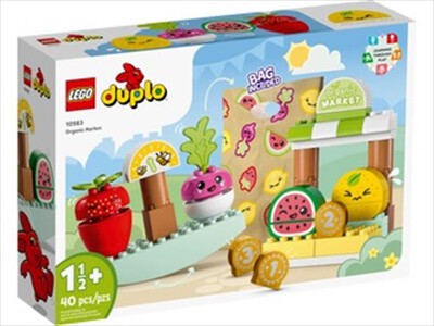 LEGO - DUPLO Mercato biologico - 10983-Multicolore