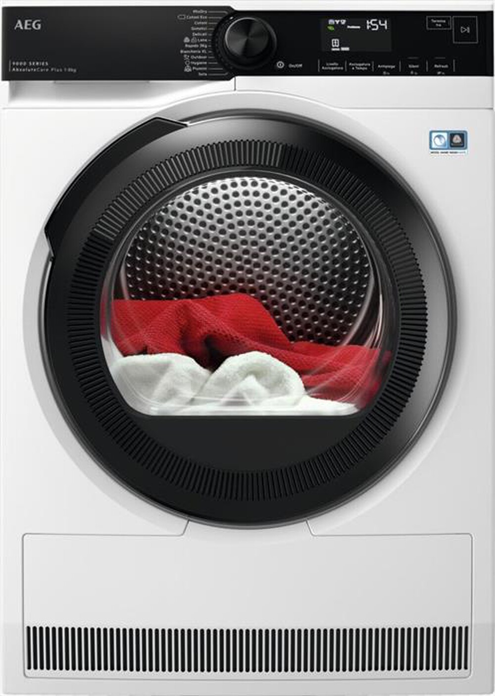 Immagine del prodotto AEG - Asciugatrice TR9HG83B 8Kg Classe C-Bianco/obl&ograve; nero