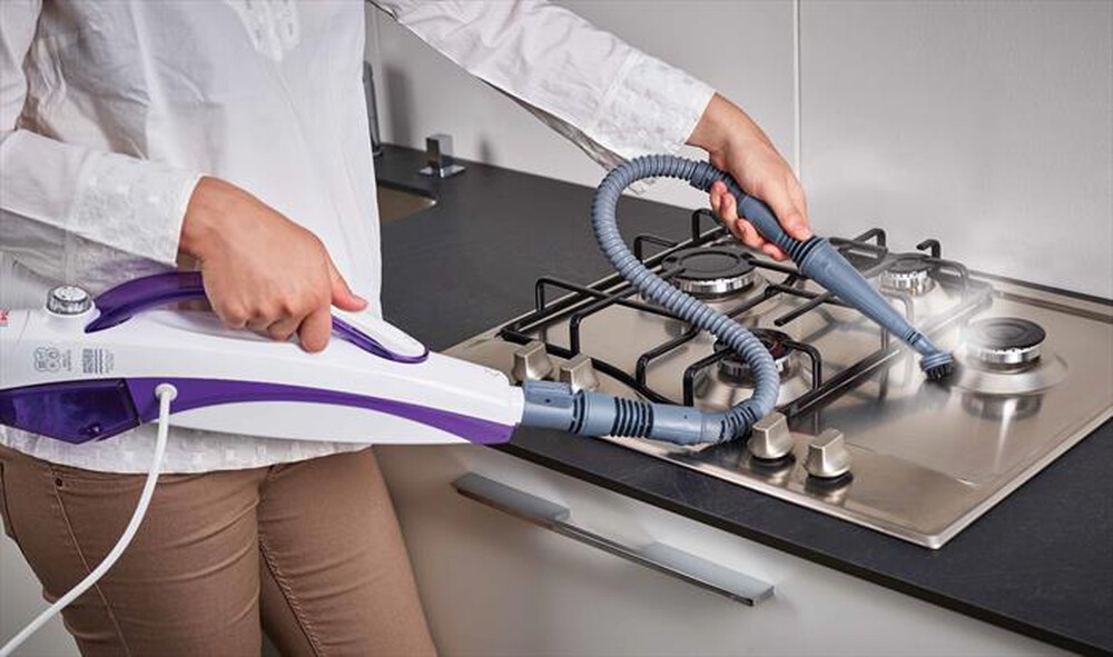 "POLTI - Vaporetto SV440_Double-Bianco/Viola"