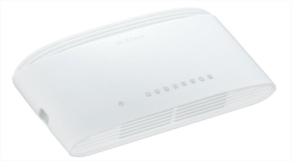 "D-LINK - D-Link DGS 1008D - Switch - 8 porte - EN. Fast EN."