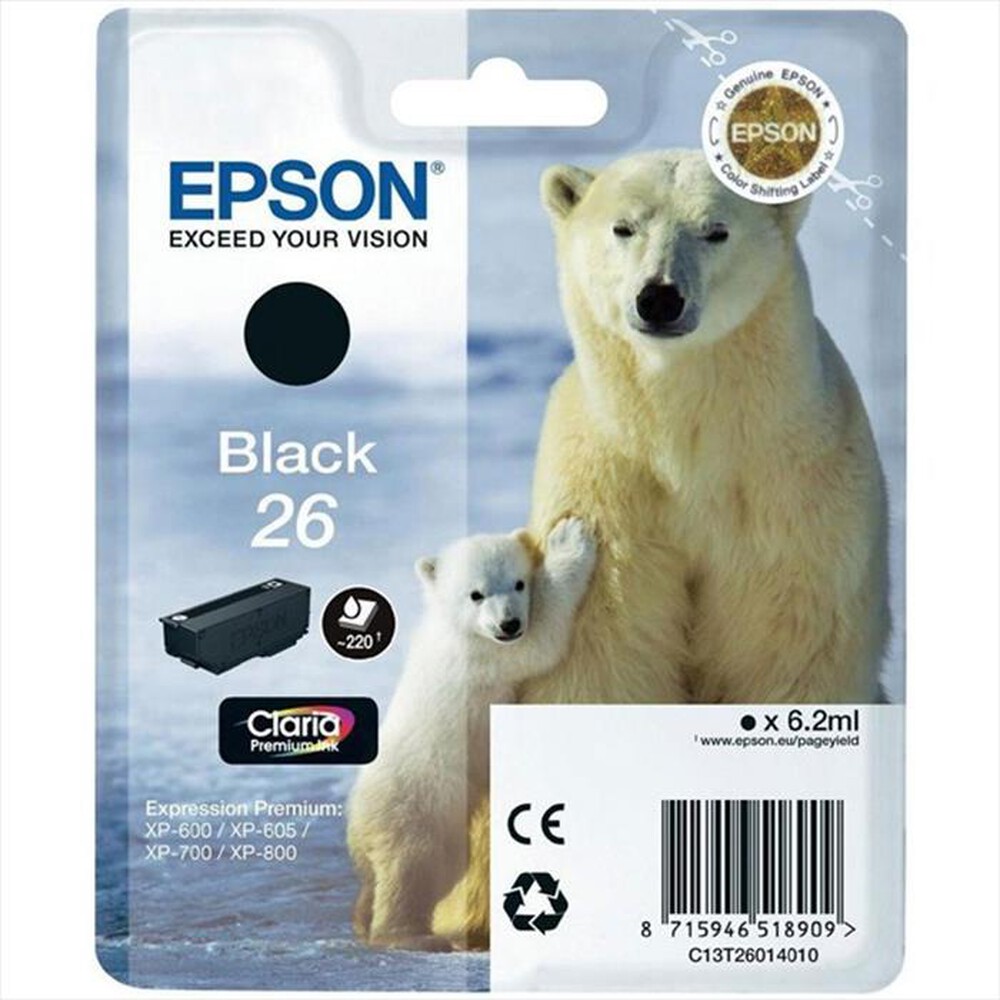 "EPSON - EPSON Claria Premium, serie 26/Orso polare"
