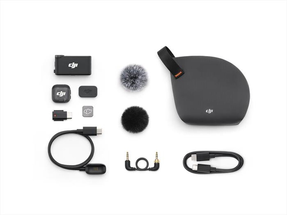 Immagine del prodotto DJI - MIC 3 Mini microfono wireless avanzato-Nero
