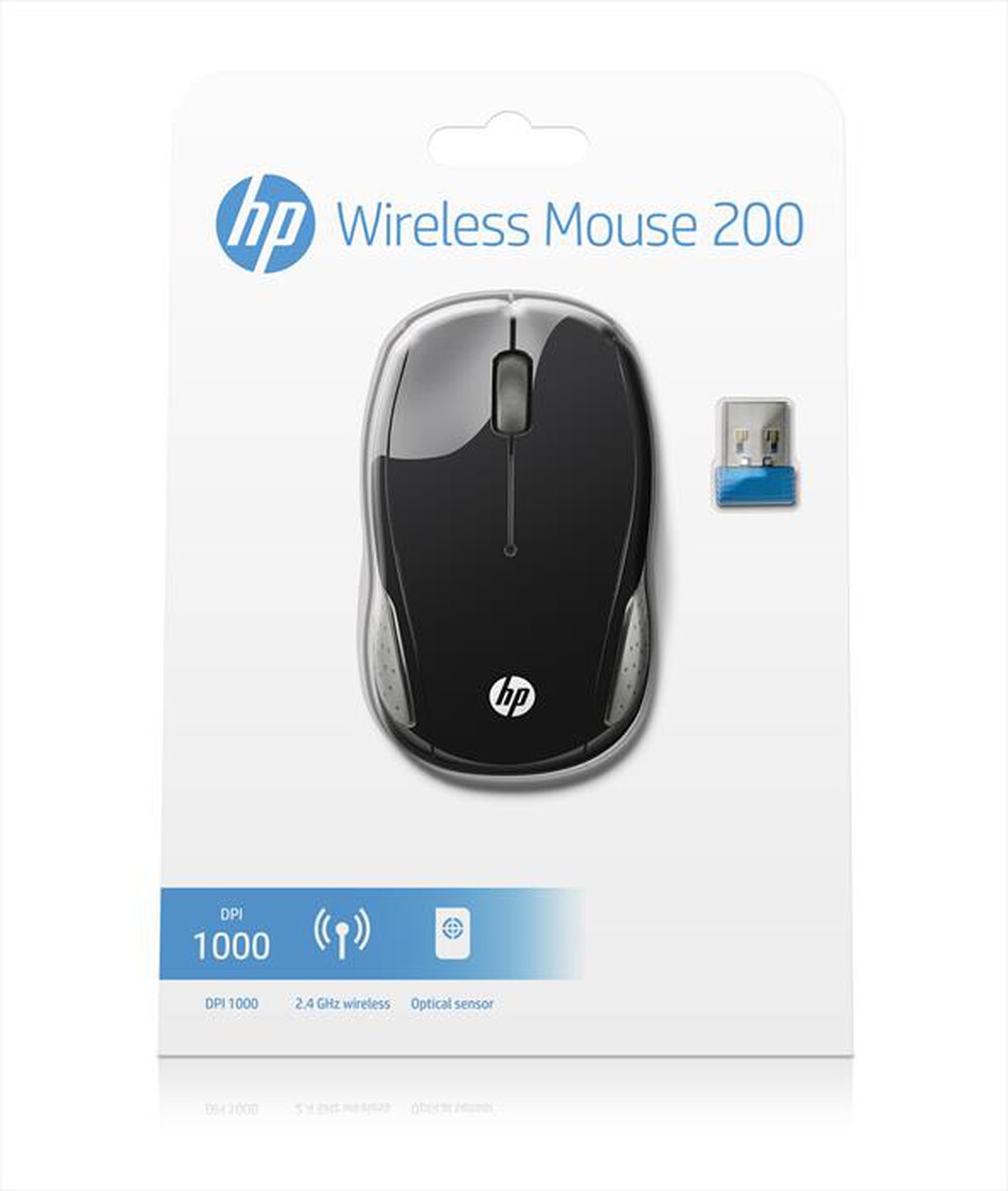 Immagine del prodotto HP - HP MOUSE 200 WIRELESS-Nero